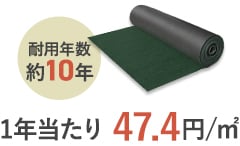 耐用年数約10年