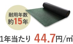 耐用年数約15年