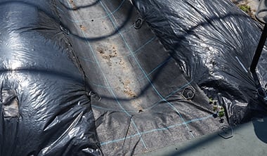 織布タイプの防草シート