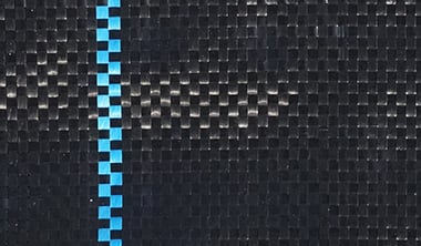 丸織タイプの防草シートの表面