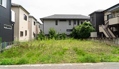 大きな庭や広い土地の雑草