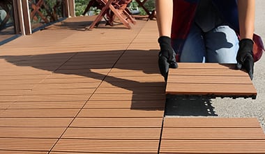 ベランダに置くだけ