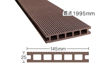 デッキ材の割り付けについて