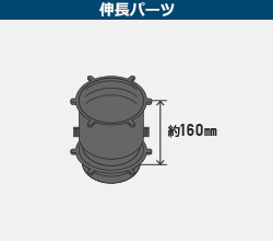 伸長パーツ