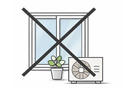 設置場所の周囲の障害物