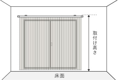 取付け高さ