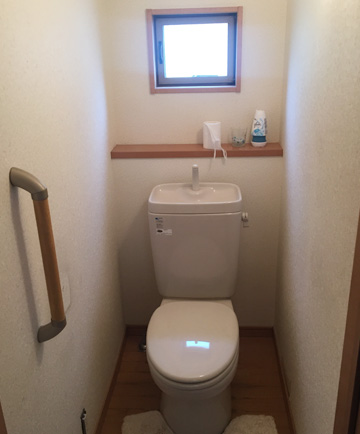 トイレ　ＤＩＹ　壁紙