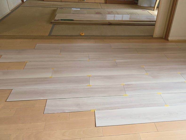 マンション床DIYビフォー2