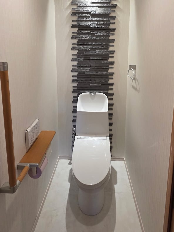 トイレ床DIYアフター1