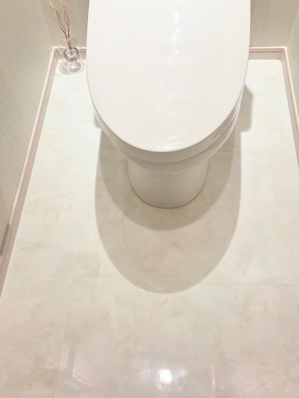 トイレ床DIYアフター2