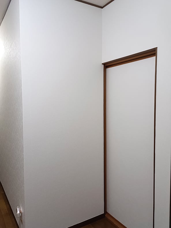 壁紙床DIYアフター2