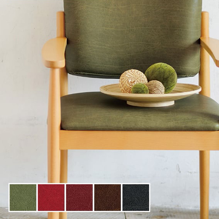 レトロ ポップ ビニールレザー チェア 昭和レトロなビニールレザーのダイニングチェア - [Sold Out]過去の