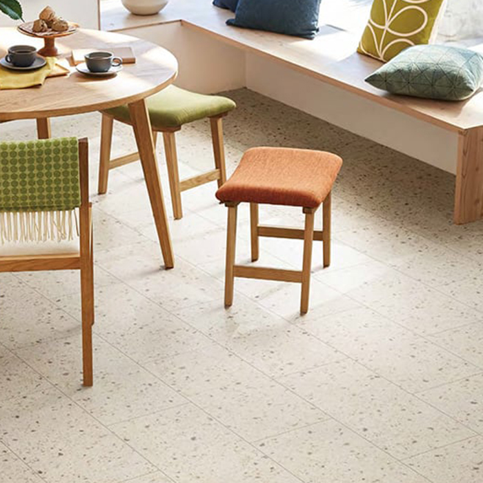 タジマ長尺シート マジェスタ ノーワックス 石目柄 大谷石（目地あり