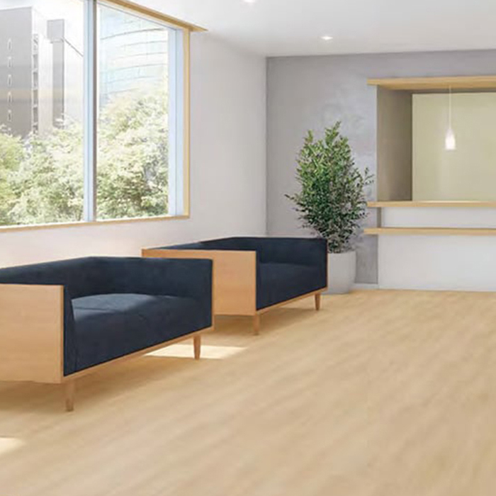 タジマ長尺シート マジェスタ ノーワックス 木目柄 プレーンノーチェ