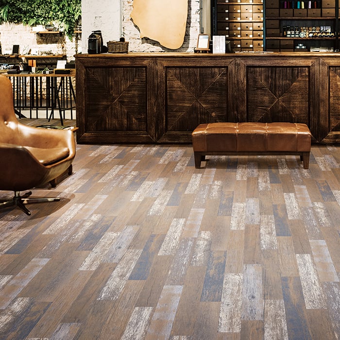 長尺シート 東リ マチュアNW ヴィンテージペイントウッド 2.0mm厚