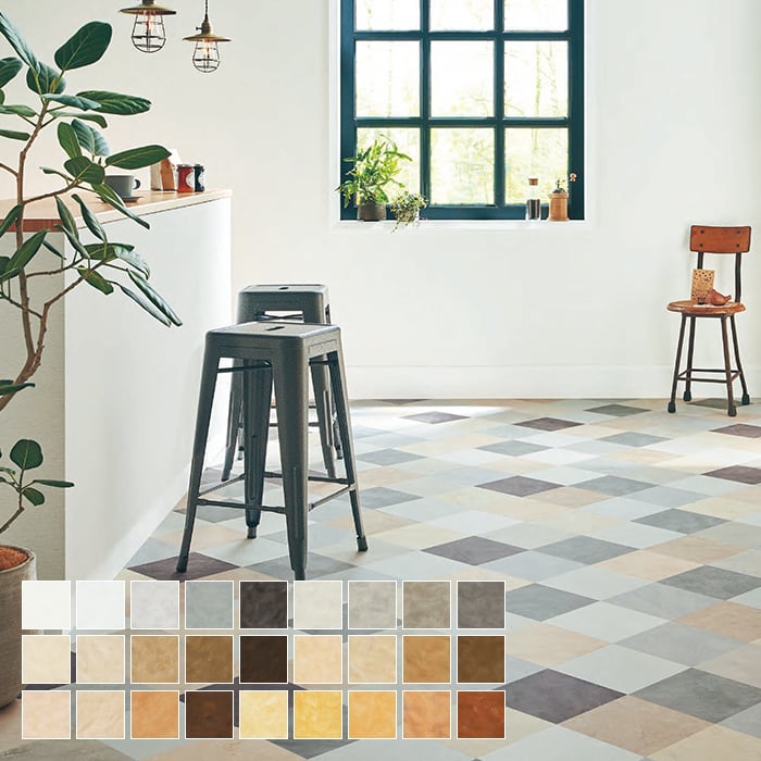 ホルミシスタイル　１０枚セット ハルカラット 漆喰 タイルシール 調湿 消臭 通常シール 10枚