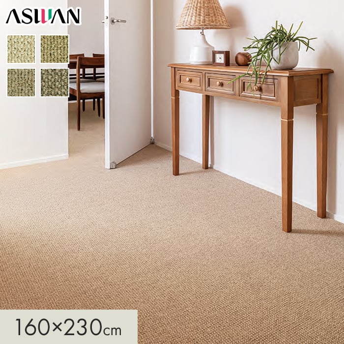 カーペット アスワン アスシーズン 全厚9.5mm 160×230cm