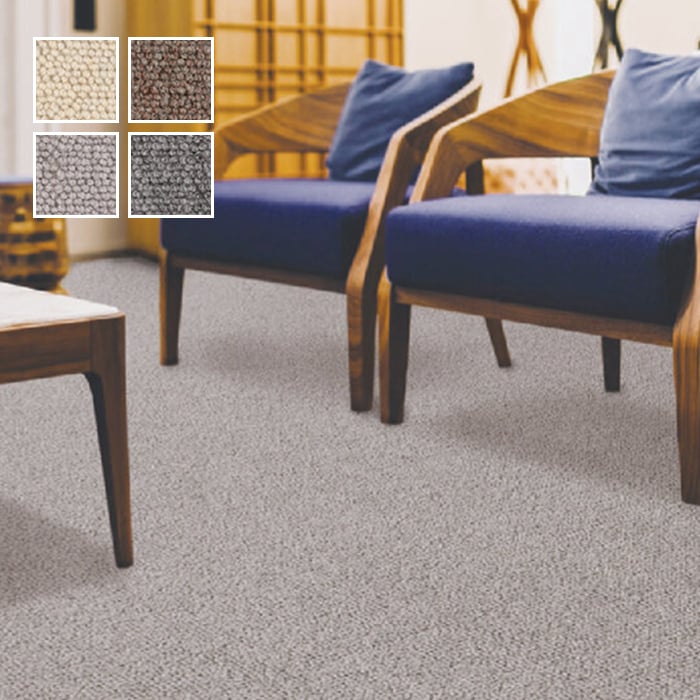 (メーカー直送) ラグ カーペット マット デイル 江戸間3畳 ブラウン Prevell 227223002 メーカー直送 カーペット ラグ マット 約352×522cm 江戸間12畳