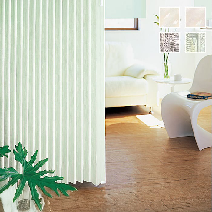 アコーディオンカーテン オーダーサイズ ニチベイ やまなみ エコー