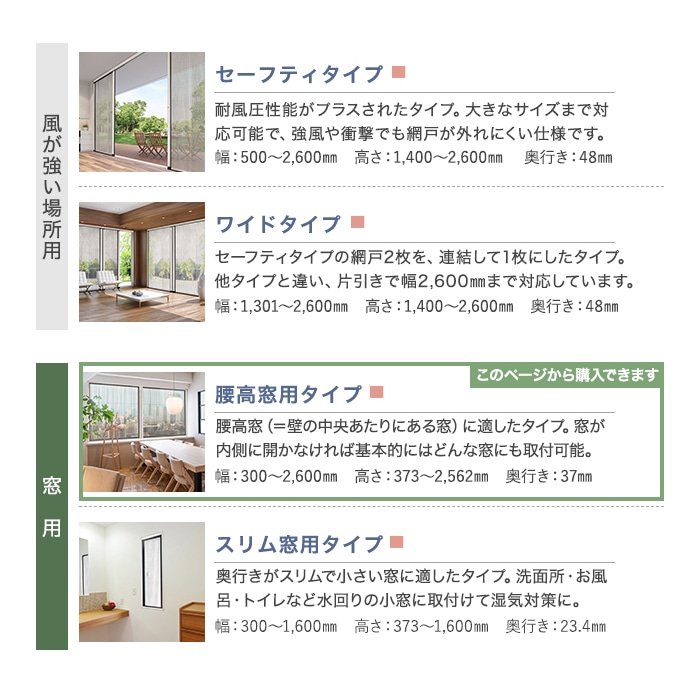 ディスカウント 網戸 後付け プリーツ網戸 RESTA ロハリア 腰高窓用タイプ 両引き 幅1101〜1200mm×高さ2001〜2100mm  __loharea-w-b