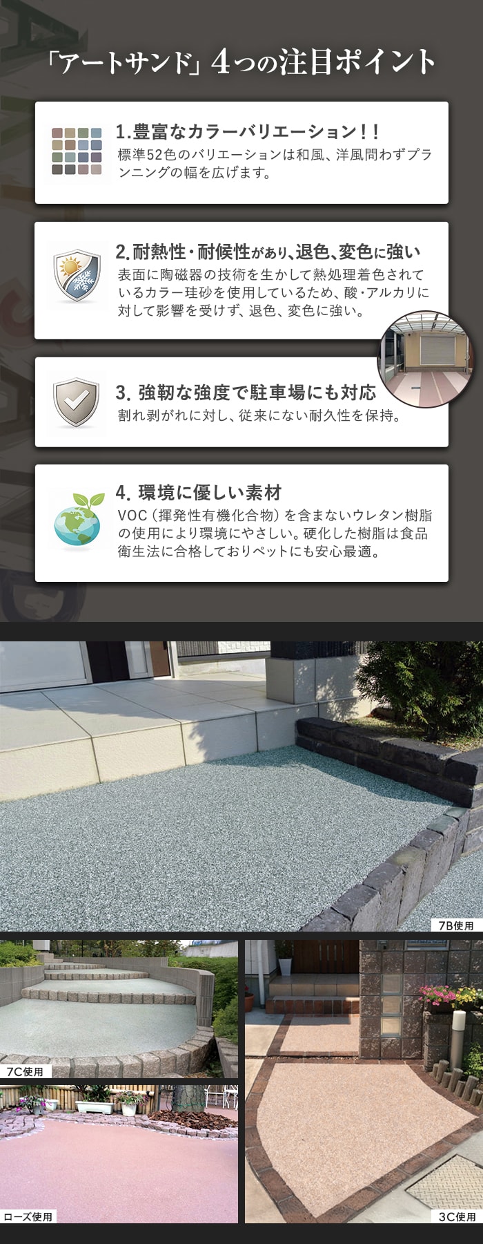 「アートサンド」4つの注目ポイント