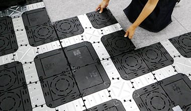 OAフロアの施工方法