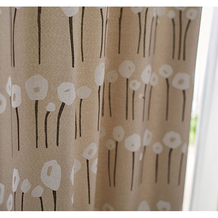 カーテン 既製サイズ スミノエ DESIGNLIFE METSA HATSUNAGI(ハツナギ) 巾100×丈135cm