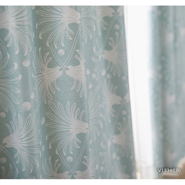 カーテン 既製サイズ スミノエ DESIGNLIFE floride KASANE(カサネ) 巾100×丈178cm