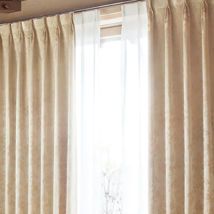 東リ オーダーカーテン フフル TKF20602〜20604 遮光（プレーン） カーテン ソフトプリーツ加工（SL） 1.5倍ヒダ 幅401〜500cm×丈161〜180cm 東リ オーダーカーテン フフル TKF20602〜20604 遮光（プレーン