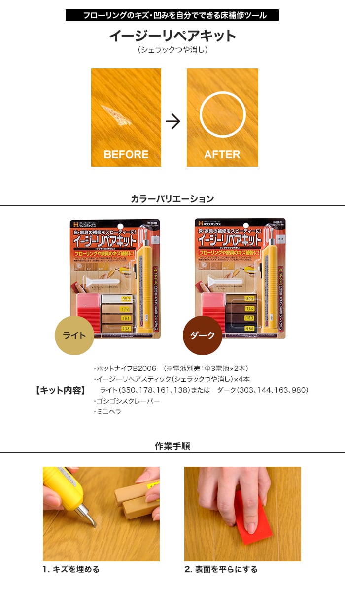 イージーリペアキット Resta