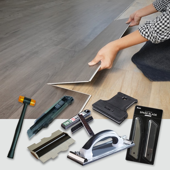 クリックeuca用 施工道具7点セット | 工具・道具の通販 | DIYショップRESTA