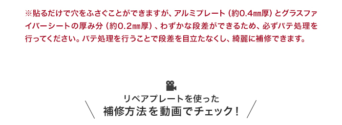 壁穴補修 リペアプレート (S) 10cm×10cm (4×4インチ) 【まとめ買い・送料無料】 下地処理材・補修材の通販  DIYショップRESTA