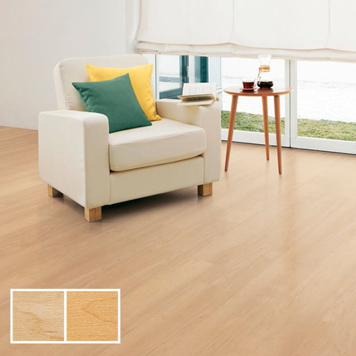 フロアタイル 木目調 サンゲツ メイプル 152.4×914.4×2.0mm 32枚入