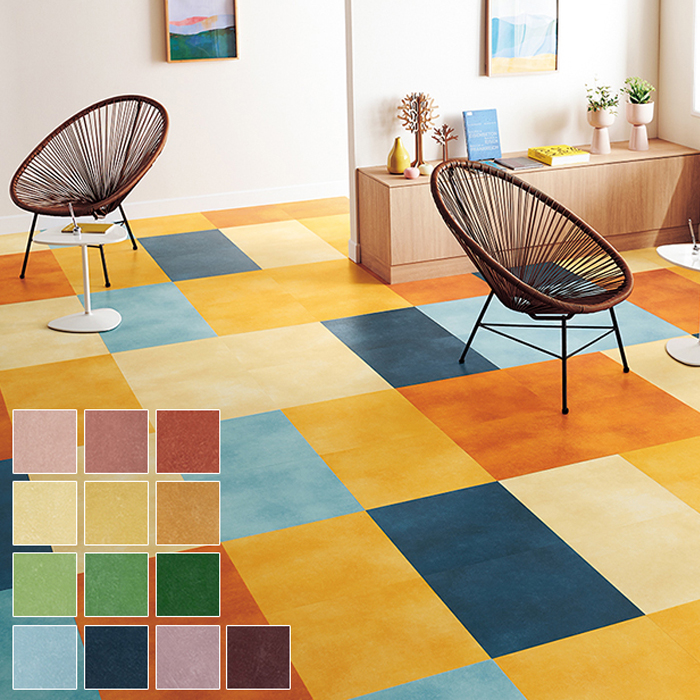 フロアタイル タジマ MATIL 457.2×457.2×3.0mm Eサイズ 15枚入