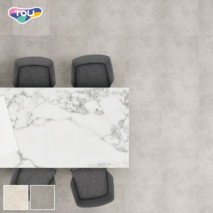 東リ フロアタイル ルースレイタイル50NW-EX モカライム 全厚5mm 10枚入