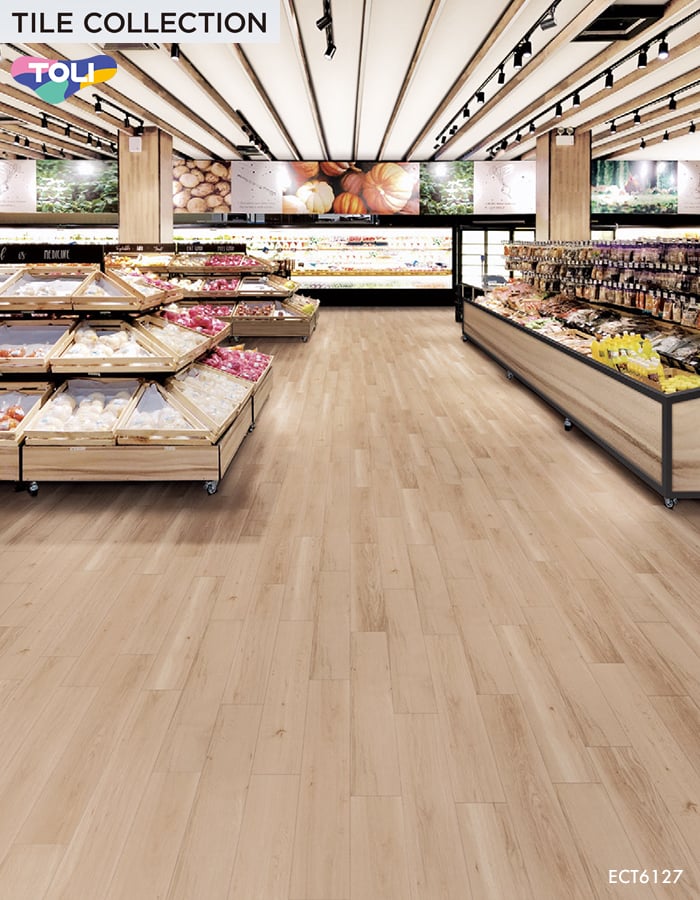 フロアタイル 東リ イークリンNW-EX ナチュラルオーク 150×900×3mm 20枚入