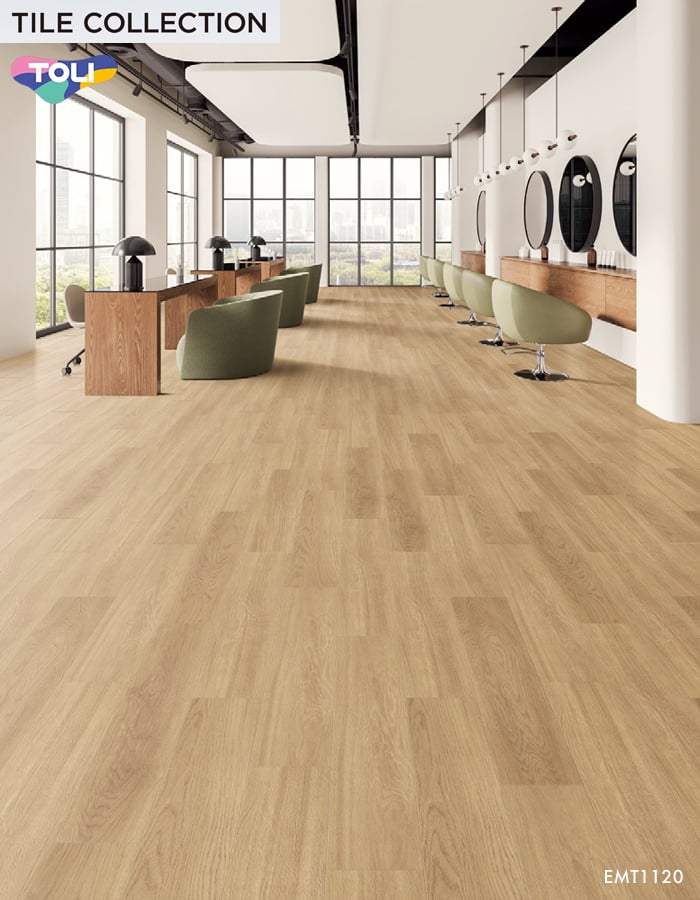 フロアタイル 東リ イークリンマスターNW-EX ファインオーク 150×900×3mm 20枚入