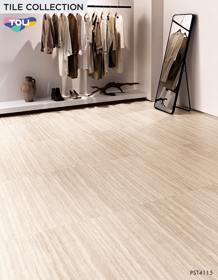 フロアタイル 東リ ロイヤルストーン・モア PST4115 450×900×3mm 8枚入