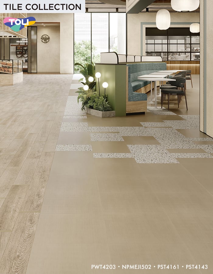 フロアタイル 東リ ロイヤルストーン・モア シルキーメタル 450×450×3mm 14枚入