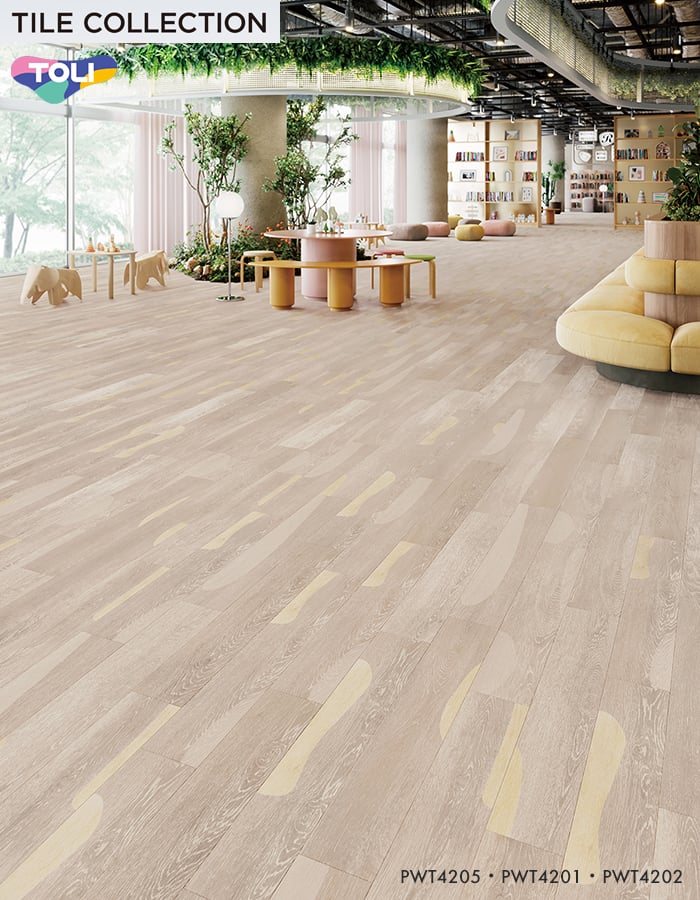 フロアタイル 東リ ロイヤルウッド ヴォンドゥーオーク・メロウ 150×900×3mm 20枚入