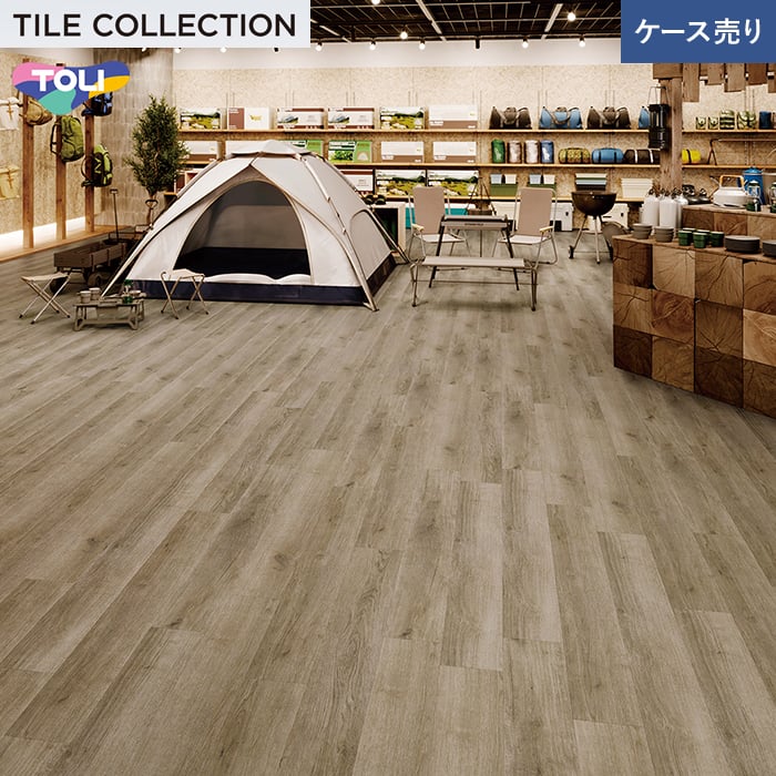 フロアタイル 東リ ロイヤルウッド ヴェルデオーク 180×1260×3mm 12枚入