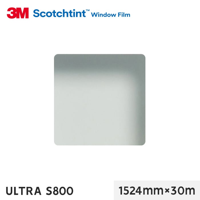 3M ガラスフィルム スコッチティント 透明飛散防止 ULTRA S800 1524mm×30m