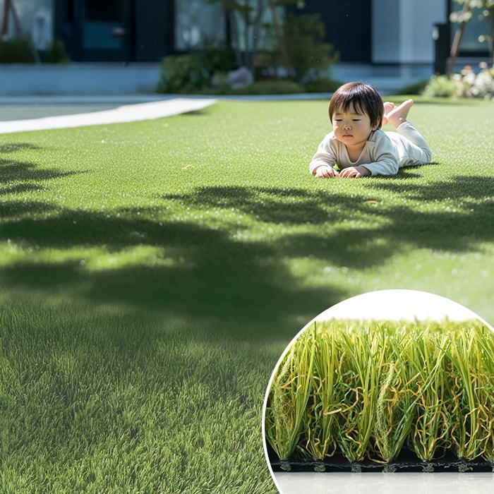 人工芝 ロール 1m×10m巻 芝丈30mm ペンタゴンスターグラス | DIY