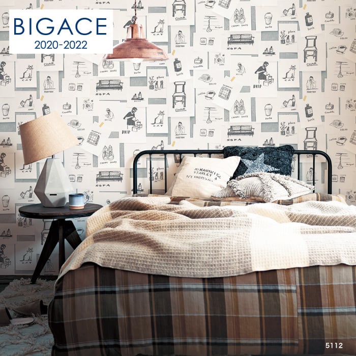 シンコール BIGACE ポップ調 BA5112