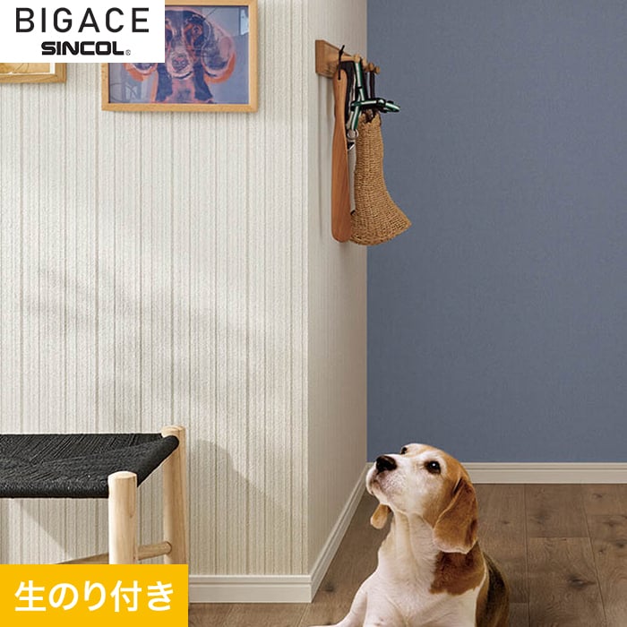 のり付き壁紙 シンコール Bigace ペットと暮らす機能性壁紙 Ba6045 生のり付き壁紙の通販 Diyショップresta