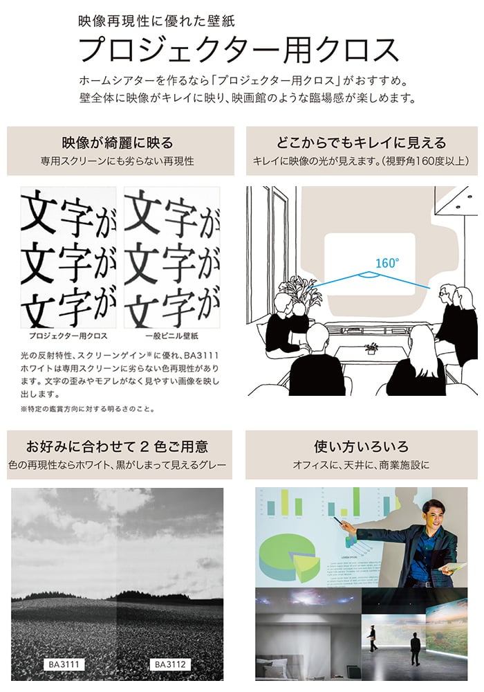 壁紙 のり付き シンプルパックプラス (スリット壁紙90cm巾) 30ｍ BA3111～