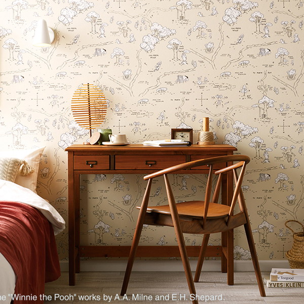 壁紙 のり無し サンゲツ FINE ディズニー 巾92cm FE76686 | DIY