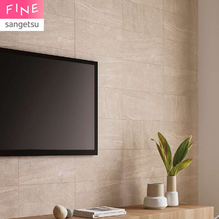壁紙 のり付き サンゲツ FINE タイル 巾92cm FE78104~