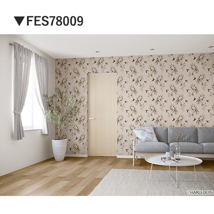壁紙 のり無し サンゲツ FINE HARLEQUIN 巾92cm FES78009~