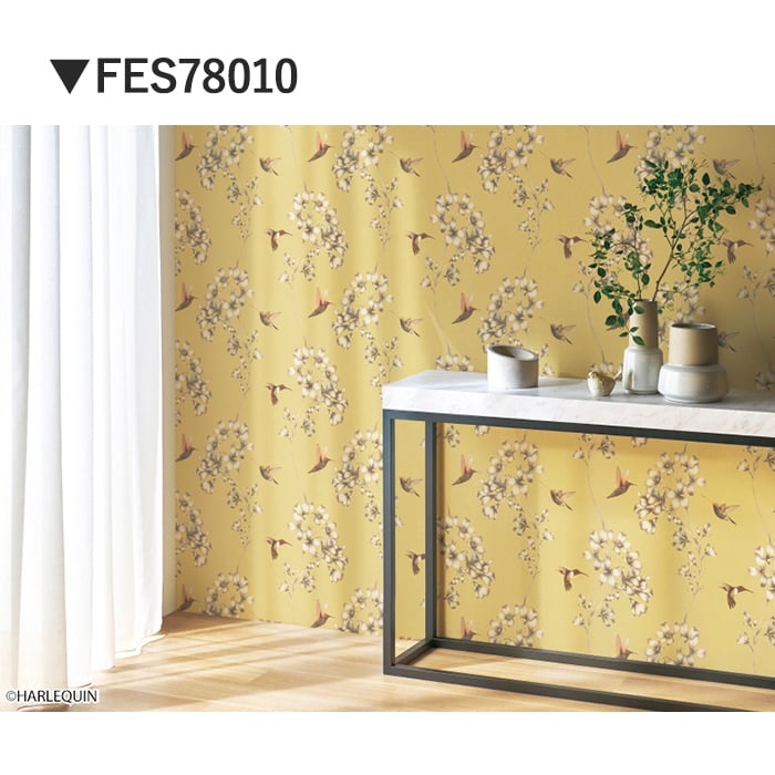 壁紙 のり無し サンゲツ FINE HARLEQUIN 巾92cm FES78009~
